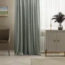 Штора на ленте Inspire Joan 160х280 см цвет зеленый