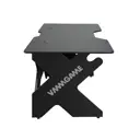 Компьютерный стол игровой Vmmgame Space 140x77x80 см ЛДСП цвет черный