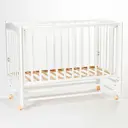 Кровать Mr Sandman Pocket Base 60x120 см массив дерева цвет белый