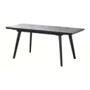 Кухонный стол прямоугольный Weimei Dt9001 140-180x75x80 см МДФ цвет серый гранит