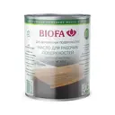 Масло для рабочих поверхностей Biofa 2052 шелковисто-матовое 1 л