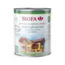 Лазурь для дерева лессирующая Biofa шелковисто-матовое бесцветная 10л