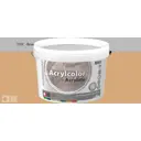 Краска фасадная Jub Acrilcolor 1009800-310c цвет коричневый матовый база B 5 л