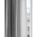 Комплект штор на шторной ленте AT Home Ланджит 150x260 см цвет черный