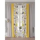 Комплект штор на шторной ленте AT Home Ремкорс 150x260 см цвет белый