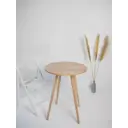 Кухонный стол круглый Lovski 107 60x72x60 см ЛДСП цвет коричневый/дуб сонома