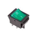 Выключатель Rexant RWB-502 SC-767 IRS-201-1 36-2332-1 On-off 1 клавиша с подсветкой цвет зеленый