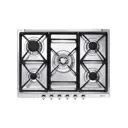 Газовая варочная панель Smeg SE70SGH-5 68.50 см 5 конфорок цвет серебряный