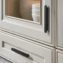 Ручка скоба Cappio 9627880 19 мм алюминий цвет черный