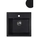 Мойка врезная Reflexion RX1251СL 50.50x51 см глубина чаши 19 см кварц цвет черный