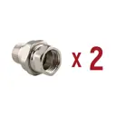 Американка прямая Aqualink 1/2"x1/2" ВР-НР латунь 2 шт