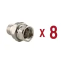 Американка прямая Aqualink 1/2"x1/2" ВР-НР латунь 8 шт