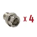 Американка прямая Aqualink 3/4"x3/4" ВР-НР латунь 4 шт