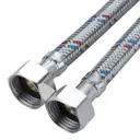 Гибкая подводка для воды Стм CWFHF250 1/2" 250 см внутренняя-внутренняя резьба