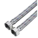 Гибкая подводка для воды Стм CWGGF150 1/2" 150 см внутренняя-внутренняя резьба