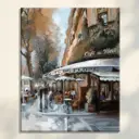 Картина без обрамления Postermarket "Улица Парижа" 50x40 см