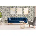 Обои флизелиновые Grandeco Flora 1.06 м светло-коричневые светло-серые серые бордовые R114103