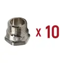 Переходник Aqualink 1/2"x1/2" ВР-НР латунь 10 шт k18143