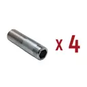 Сгон Aqualink 1/2"x1/2" НР латунь 4 шт k18371