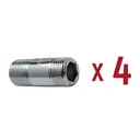 Сгон Aqualink 1/2"x1/2" НР латунь 4 шт k18361