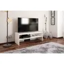 Тумба под телевизор Simaland 6828808 120x44x46 см ЛДСП цвет белый