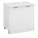 Напольный шкаф под мойку Simaland Прованс 80x60x80 см ЛДСП цвет белый