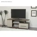 Тумба под телевизор Simaland 3797199 120x45x42 см ЛДСП цвет ясень шимо