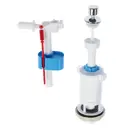 Сливной механизм для унитаза Ани пласт WC4050М 1/2" боковая подводка