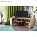 Тумба под телевизор Vnk 5137561 140x40x35.2 см ЛДСП цвет дуб сонома