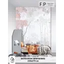 Фотообои флизелиновые Foto Print "Туманное утро в лесу" 250x270 см