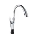 Смеситель для кухни однорычажный Potato P4078-7 цинковый сплав цвет белый