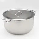 Кастрюля 35 л с крышкой Amet 1668212 нержавеющая сталь цвет хромированный