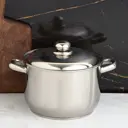 Кастрюля 5 л с крышкой Amet Классика-прима нержавеющая сталь цвет хромированный
