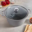 Кастрюля 6 л со стеклянной крышкой Kukmara 4942177 алюминий цвет серый