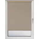 Рулонная штора Prakto Ribbed 120x160 см бежевая