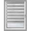 Рулонная штора Prakto Day&Night 55x160 см серая