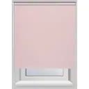 Рулонная штора Prakto Blackout Silver 140x175 см розовая