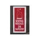 Иглы ручные для шитья трикотажа гобеленовые Tapestry с золотым ушком № 28 25 шт