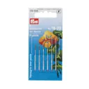 Иглы ручные для вышивания и шитья синель с большим ушком Chenille №18-22 6 шт