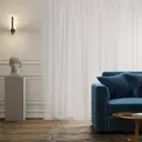 Тюль на ленте Inspire Olaya 250x280 см цвет белый
