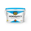 Краска для стен и потолков моющаяся Masterfarbe цвет белый база A 2 л