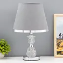Настольная лампа Risalux латея е27 40вт 25x24x41 см gmv-0044 9623349 цвет серый/серебристый