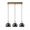 Светильник подвесной Escada Solo 10178/3s black 3 лампы 7 м² цвет черный