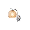 Настенный светильник Escada Chance 10197/1a amber цвет хром