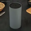 Держатель ножей Доляна 3936213 22x11 см пластик цвет серый