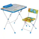 Комплект детской мебели Nika Kids Первоклашка пластик цвет белый