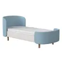 Кровать подростковая Ellipse Kidi soft 80x200 см дерево цвет голубой