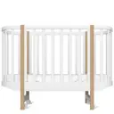 Кровать Ellipse Classic 70x125 см бук цвет белый