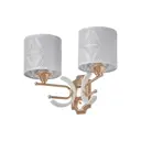 Настенный светильник Arte perfetto luce 3330.9013.2w.wh.gd цвет белый