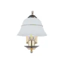 Настенный светильник Arte perfetto luce 3330.1532.1w.bk.gd цвет белый, золото